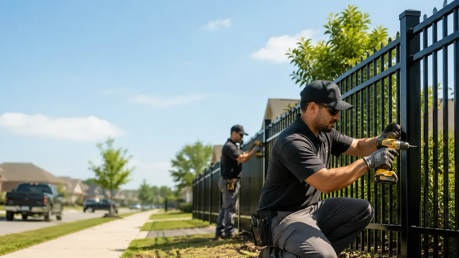 Metal Fence Installation in Jeffersonville, GA